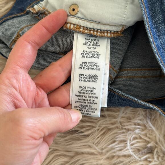 FRAME Le Skinny de Jeanne Skinny Jeans Hilltop Size 25 - Picture 8 of 8
